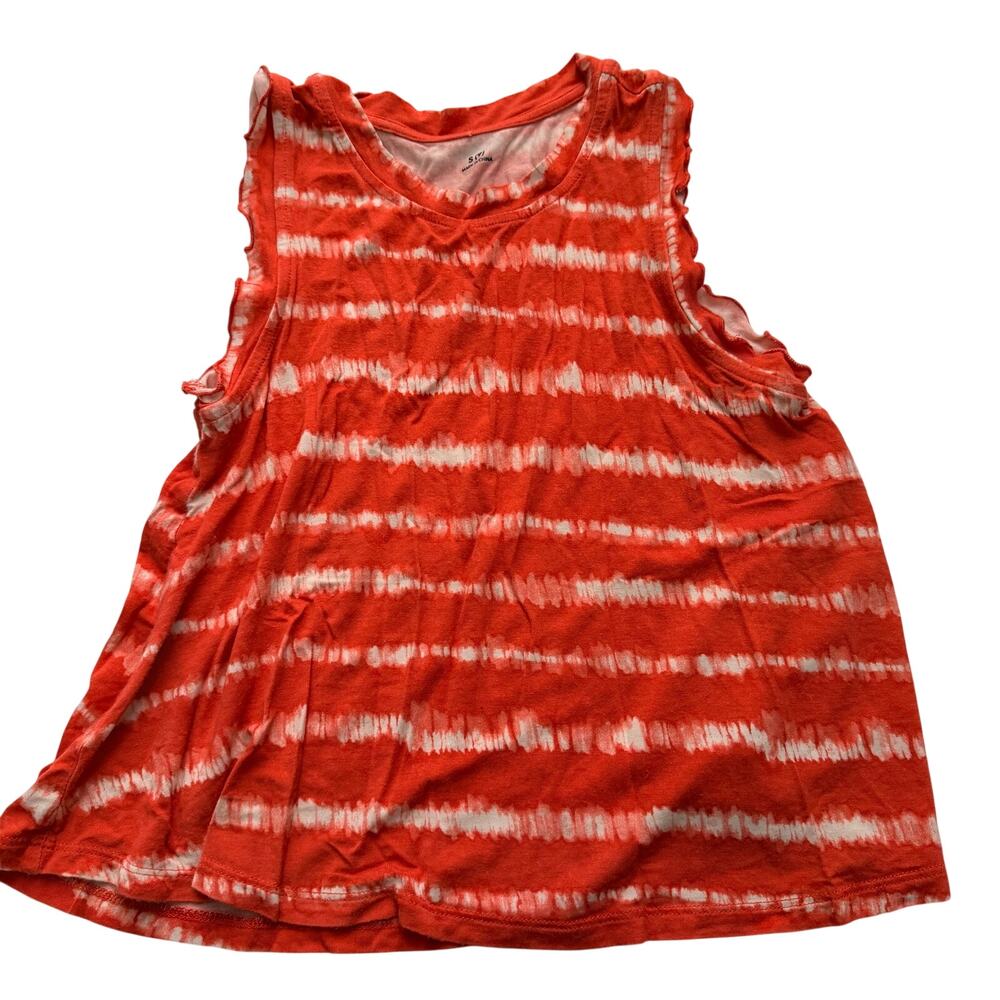 Maurice's Evsie Orange Striped Sleeveless Top - Girls
